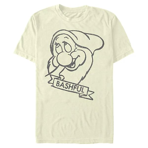 Disney - Schneewittchen - Bashful - Männer T-Shirt günstig online kaufen