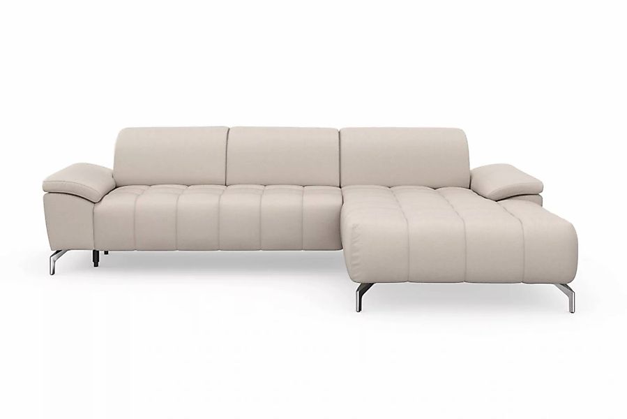 sit&more Ecksofa »Cool L-Form«, wahlweise mit Kopfteilverstellung und Vorzi günstig online kaufen