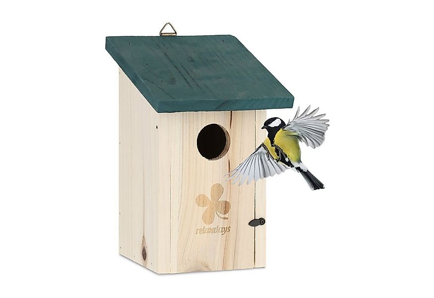 relaxdays Vogelhaus Nistkasten für Vögel günstig online kaufen