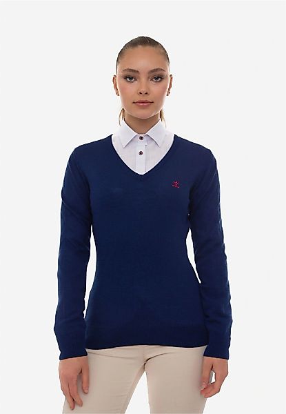 SIR RAYMOND TAILOR Strickpullover "Verty" 1 Stk. tlg. mit klassischem V-Aus günstig online kaufen