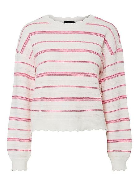 pieces Strickpullover PCSAVANNA LS O-NECK KNIT günstig online kaufen