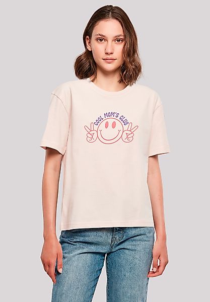 F4NT4STIC T-Shirt "Muttertag Cool Moms Club Peace Zeichen Pastell", Premium günstig online kaufen