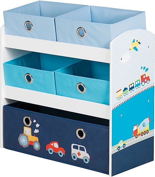 roba® Standregal Spielregal, Spielzeug- & Aufbewahrungs-Regal, günstig online kaufen