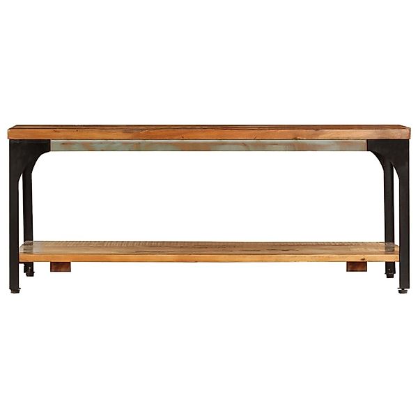 vidaXL Couchtisch mit Ablage 100x60x35 cm Altholz Massiv günstig online kaufen
