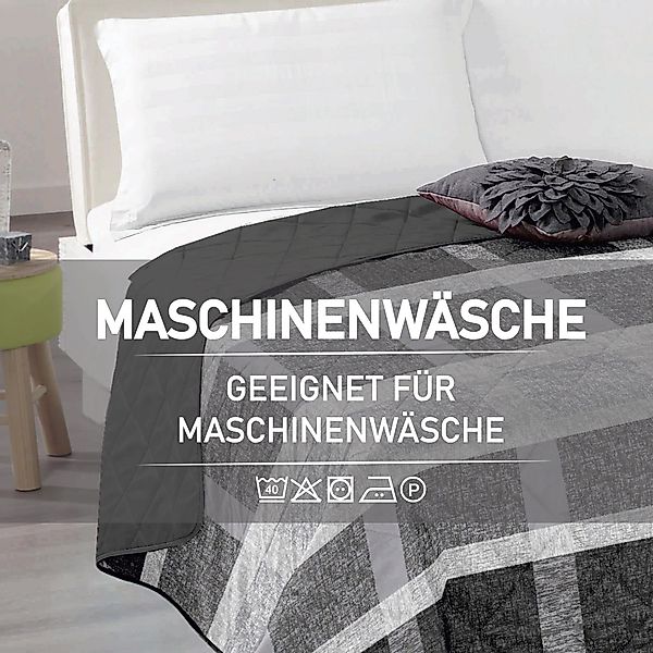 Bestlivings Tagesdecke Wendedecke, Bettüberwurf 220x240cm mit günstig online kaufen