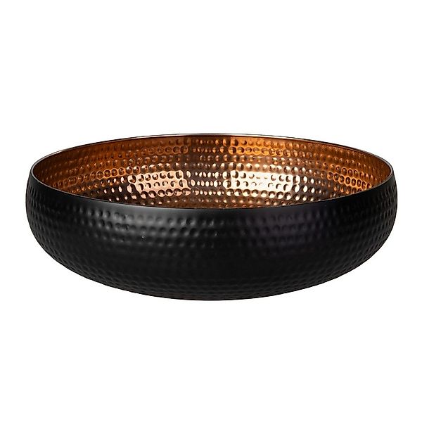 MICA Dekoteller Dekoschale schwarz/kupfer - ca. günstig online kaufen