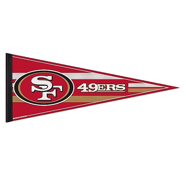 WinCraft Wanddekoobjekt NFL Filz Wimpel 75x30cm San Francisco 49ers günstig online kaufen