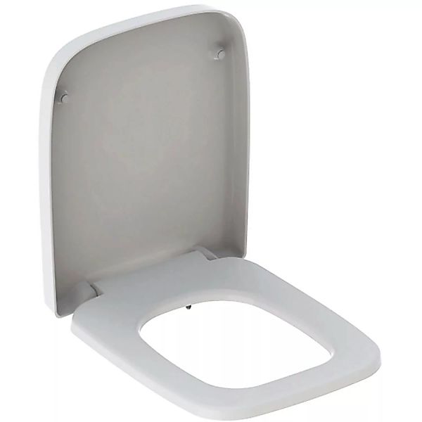 Geberit WC-Sitz Renova Plan Eckig Weiß günstig online kaufen