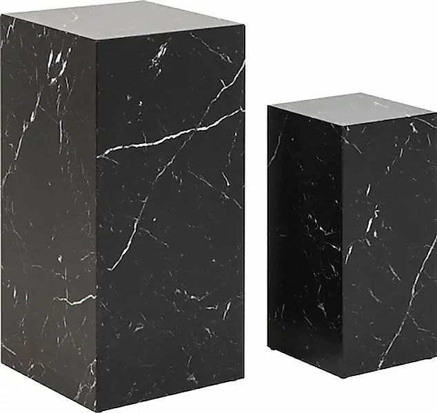 SalesFever Beistelltisch »Set an eleganten Beistelltischen« Set, foliert mi günstig online kaufen