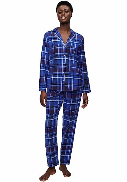 Triumph Schlafanzug "Boyfriend PW 01 X Checks" bequem und stilvoll, in lege günstig online kaufen