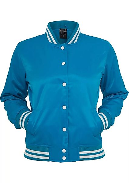 URBAN CLASSICS Outdoorjacke "Damen Ladies Shiny College Jacket", (1 St.), o günstig online kaufen