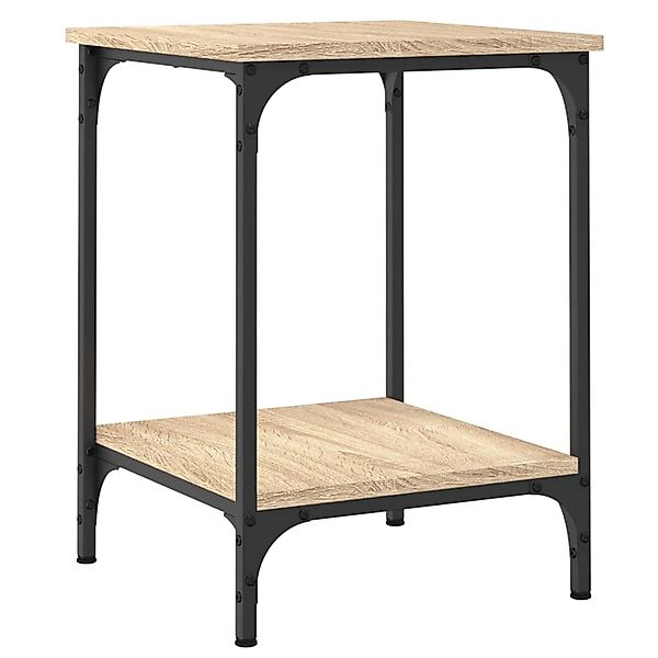 vidaXL Couchtisch Sonoma-Eiche 40x40x55 cm Holzwerkstoff 832824 günstig online kaufen