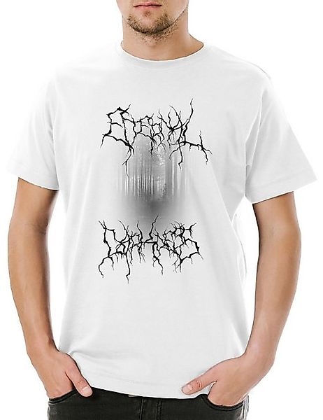 Urban Backwoods Print-Shirt Eternal Darkness Blackmetal Forest Herren T-Shi günstig online kaufen