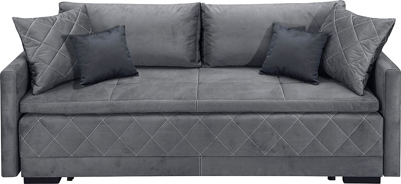 INOSIGN Schlafsofa "Potsdam", mit Boxspringaufbau, Bettfunktion & Bettkaste günstig online kaufen