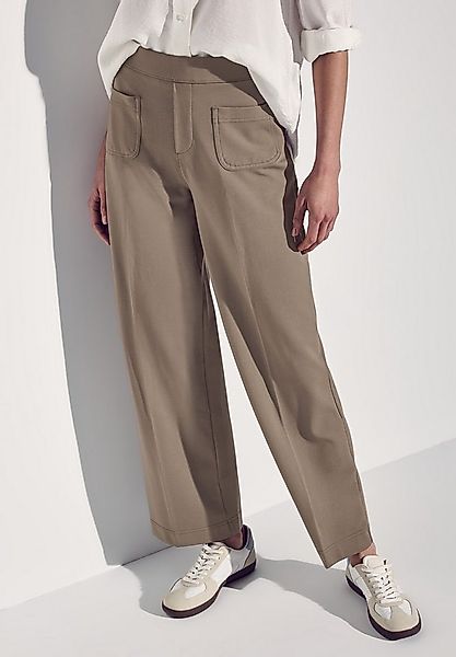 STREET ONE Stoffhose Sommerhose mit Aufgesetzten Taschen günstig online kaufen