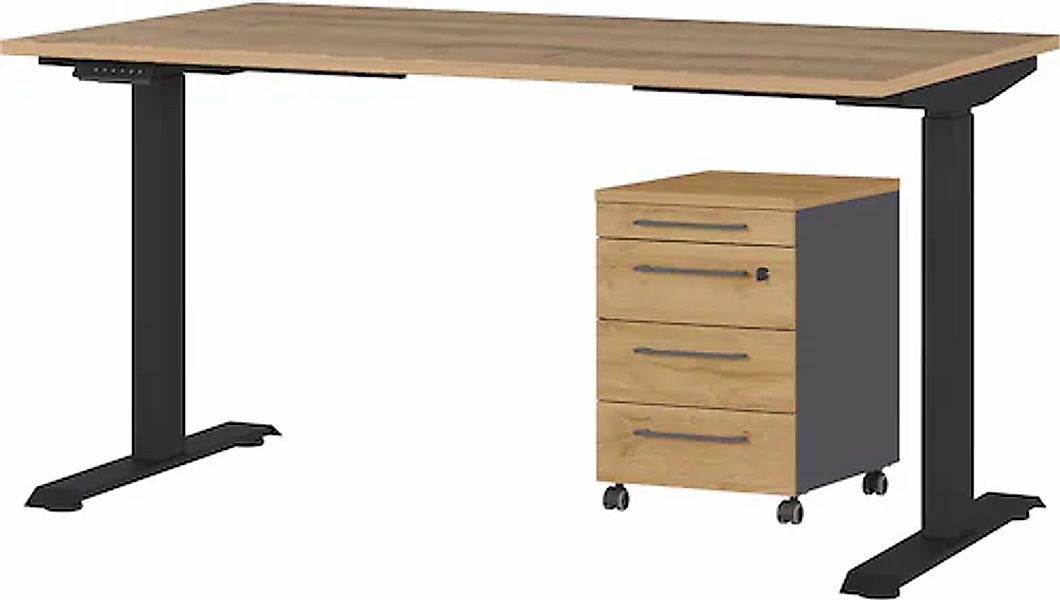 GERMANIA Büromöbel-Set »Agenda« Set bestehend aus höhenverstellbarem Schrei günstig online kaufen