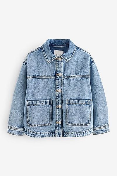 Next Jeansjacke Verkürzte Hemdjacke (1-St) günstig online kaufen