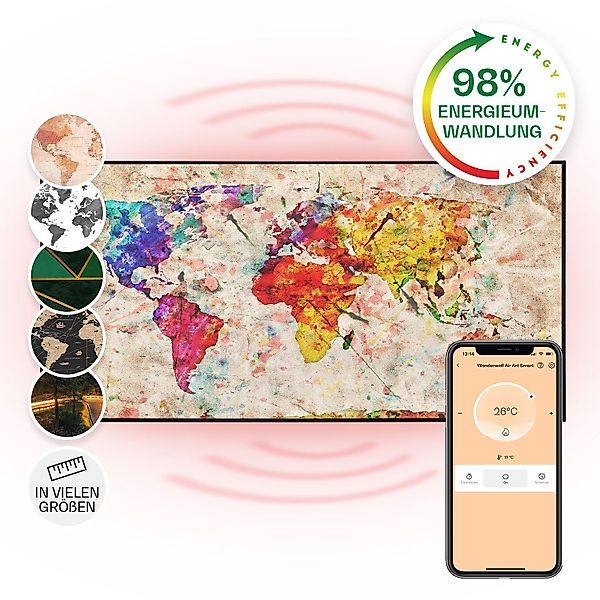 Klarstein Heizkörper Wonderwall Air Art Smart günstig online kaufen