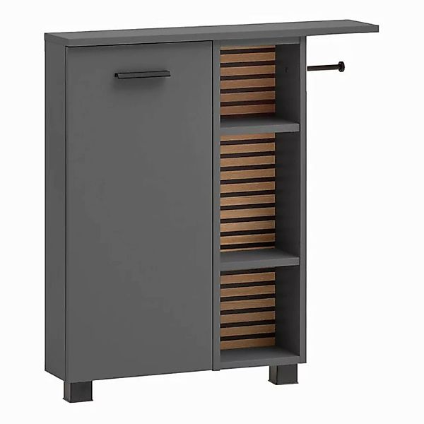 Lomadox Unterschrank KANE-80 anthrazit Nischenschrank Badschrank 70,7x76,8x günstig online kaufen