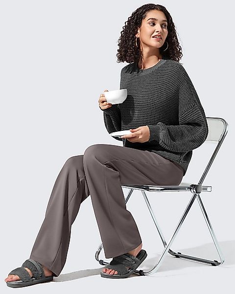 G4Free Palazzohose Damen-Hosen mit Fleecefutter und Taschen, Jogginghose we günstig online kaufen