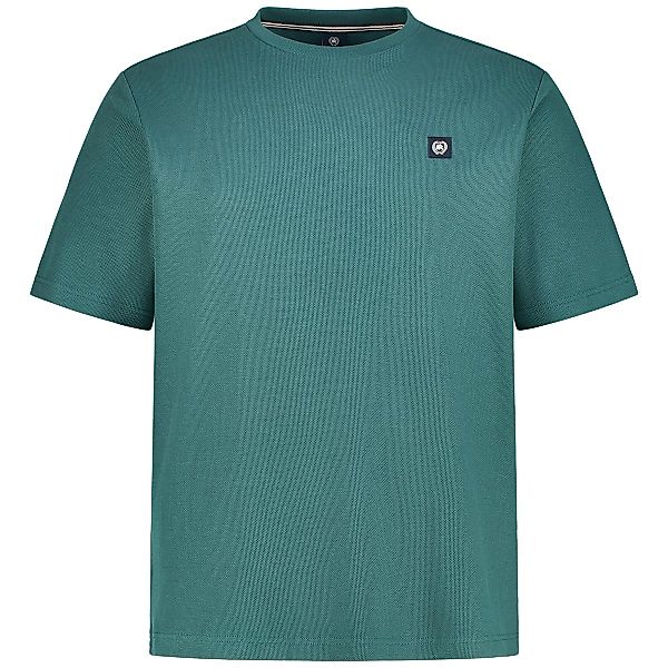 Lerros T-Shirt mit Strukturgewebe Farbe dunkelgrün Größe: 4XL günstig online kaufen