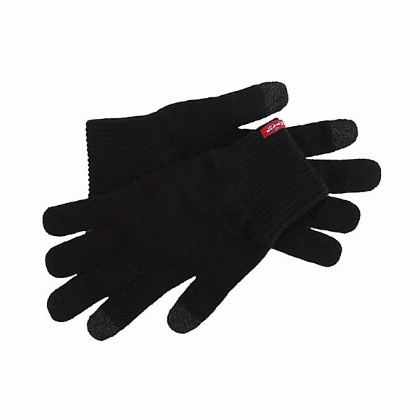LEVIS Unisex Handschuhe mit Touch-Einsatz - Ben Touch Screen Gloves, schwar günstig online kaufen