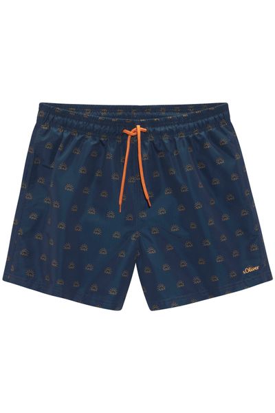 s.Oliver Badeshorts mit modischem Alloverprint günstig online kaufen
