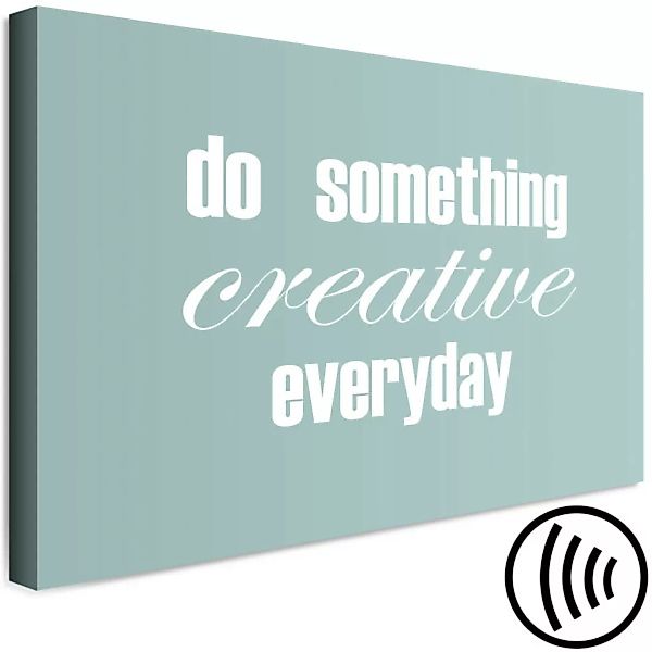 Wandbild Do Something Creative Everyday (1 Part) Wide XXL günstig online kaufen
