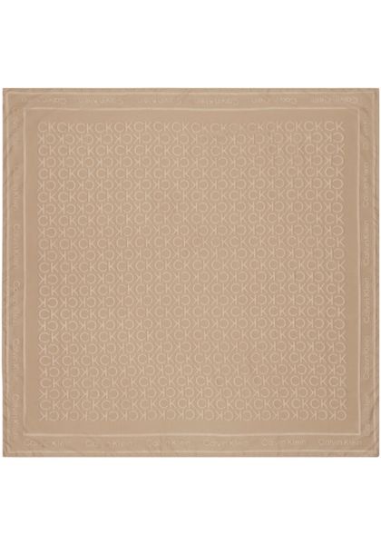 Calvin Klein Schal BURNOUT MONOGRAM SCARF, günstig online kaufen