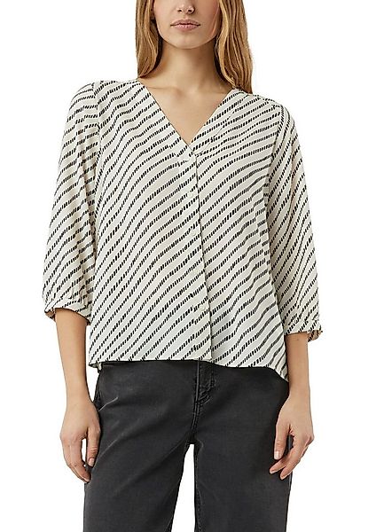 comma Shirtbluse 3/4-Arm Tunika mit grafischem Muster günstig online kaufen
