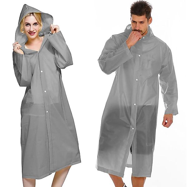 ZEUOPQ Regenmantel Regenmantel 2 Stück Regenmantel günstig online kaufen