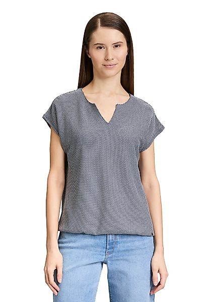 Betty&Co Kurzarmshirt "Betty & Co Damen Casual-Shirt mit Struktur", (1 tlg. günstig online kaufen