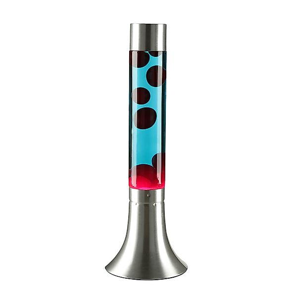 Licht-Erlebnisse Lavalampe YVONNE, Warmweiß, Tischlampe Blau günstig online kaufen