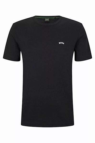 BOSS T-Shirt Herren T-Shirt TEE CURVED mit Bio-Baumwolle (1-tlg) günstig online kaufen