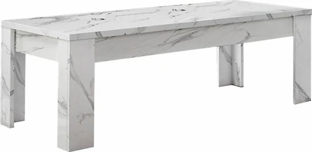 Home affaire Couchtisch "Carrara" (125 x 65 cm) günstig online kaufen