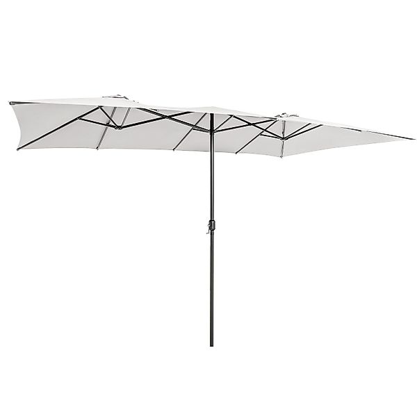 COSTWAY Sonnenschirm 426x265cm, rechteckig, UV Schutz, günstig online kaufen