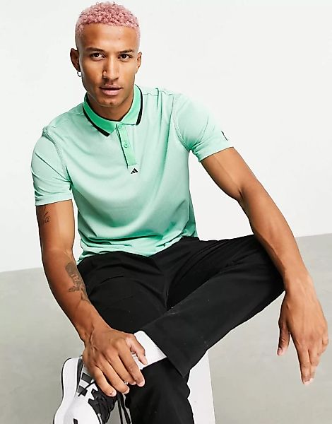 adidas Golf – Equipment – Polohemd in Grün günstig online kaufen