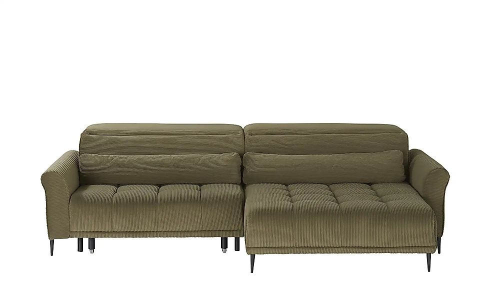 Ecksofa  Logan ¦ grün ¦ Maße (cm): B: 277 H: 80 T: 179 Polstermöbel > Sofas günstig online kaufen