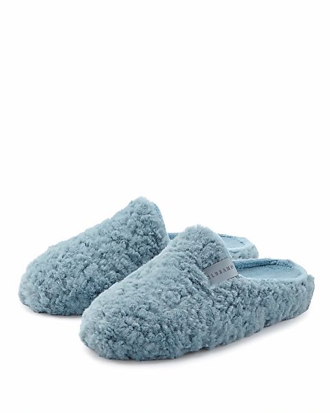 Elbsand Pantolette "Hausschuh, Pantoffel, Mule" mit kuscheligem Fellimitat günstig online kaufen