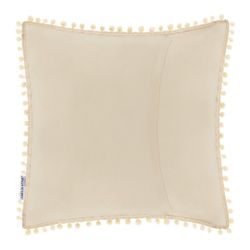 texpot Kissenhülle Kissenbezug mit Pompons zweiseitig günstig online kaufen