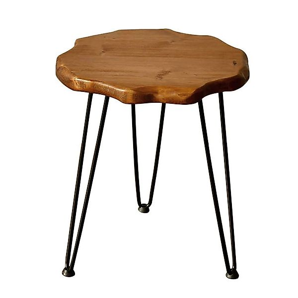 Spetebo Beistelltisch Holz Beistelltisch Kiefer massiv günstig online kaufen