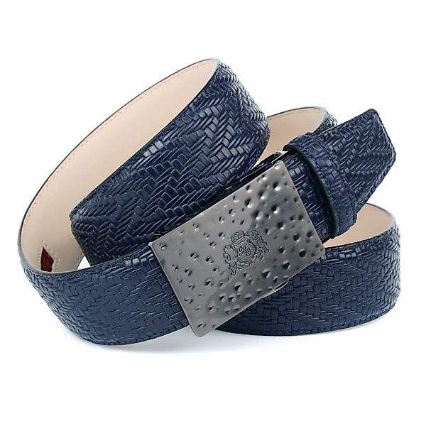 Anthoni Crown Ledergürtel 4 cm Automatik Ledergürtel für Jeans günstig online kaufen