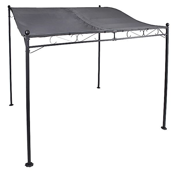 Mojawo Anbaupavillon Pavillon 3m x2,5m Stahlgestell Dach PA Beschichtet Was günstig online kaufen
