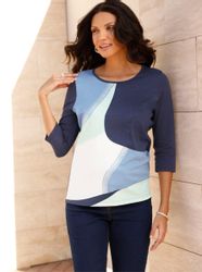 Sieh an! T-Shirt 3/4-Arm-Shirt günstig online kaufen