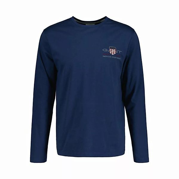 Gant T-Shirt Herren Langarmshirt - REGULAR MEDIUM ARCHIVE günstig online kaufen
