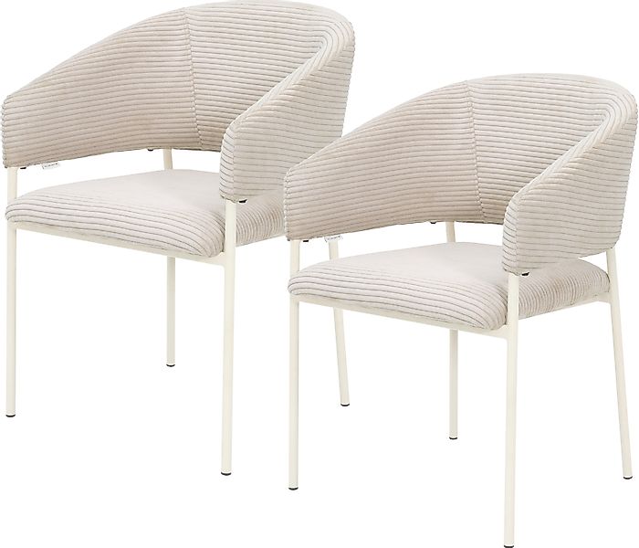 TOM TAILOR HOME Armlehnstuhl »EMBRACE ARMCHAIR« (Set) 2 Stk.Esszimmerstuhl, günstig online kaufen