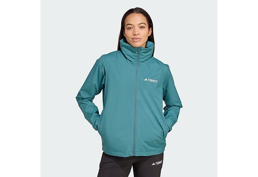 adidas TERREX Fleecejacke MULTI ESSENTIALS 2L REGENJACKE (1-St) günstig online kaufen