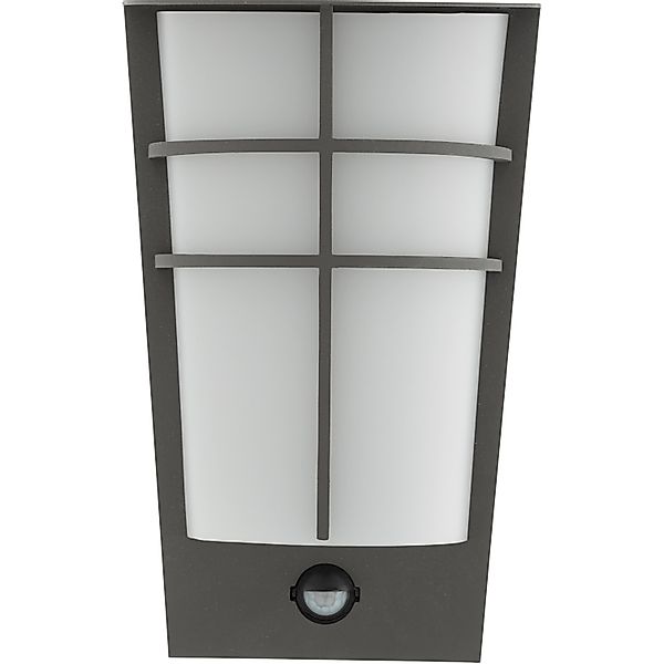 EGLO Wandleuchte BREGANZO 1 Wandlampe, Stahl und Kunststoff, IP44, Außenlam günstig online kaufen