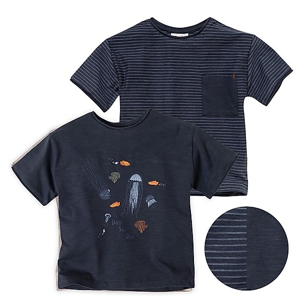 People Wear Organic Kurzarmshirt im Doppelpack, günstig online kaufen