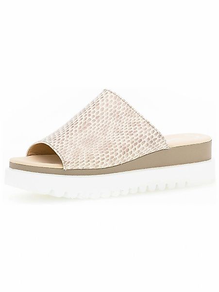 Gabor Pantolette "Gabor Pantoletten Leder/Textil" günstig online kaufen